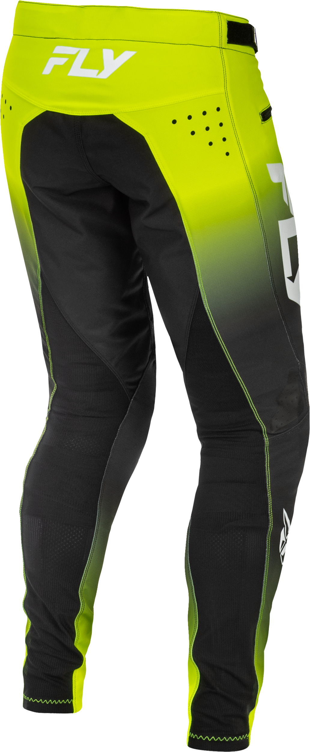 Fly Racing Youth Rayce Bicycle Pants for BMX and MTB – Size 18, Lime/Black/White