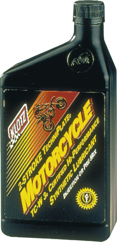 Klotz TC W3 Motorcycle Techniplate 32oz - Compatible with Cobra CX50 BW and Honda CR500AF