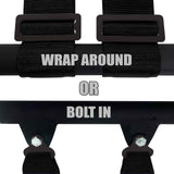2" 4-Point Harness Seat Belt with Push Button Release | 50 Caliber Racing