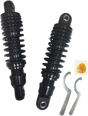 Drag Specialties Shocks Premium 10.5-inch Black C16-0149B for Harley-Davidson Motorcycles