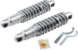 Drag Specialties C16-0156H Premium 12-Inch Ride-Height Adjustable Heavy Duty Shocks for Harley-Davidson Motorcycles