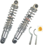 Drag Specialties C16-0163H Premium Ride-Height Adjustable Heavy Duty Shocks for Harley-Davidson Touring Models - 13 Inch