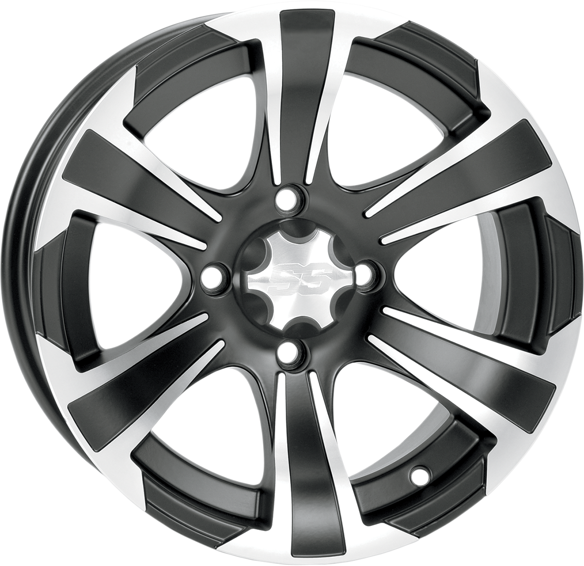 ITP Wheel - SS312 - Rear - Black Machined - 14x8 - 4/156 - 5+3 1428449536B
