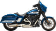 BASSANI XHAUST 2-into-1 Road Rage III Exhaust System - Stainless Steel - 49-State - M8 Touring 1F22SSE