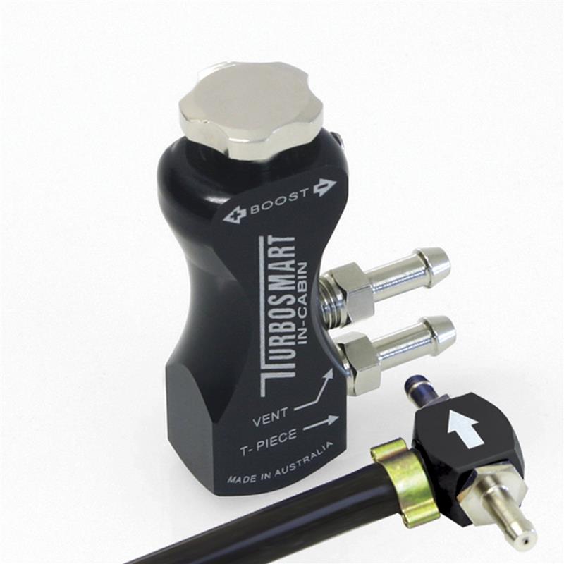 Turbosmart GBCV In Cabin Black Boost Control System for Automotive Performance (Part Number TS-0106-1002)