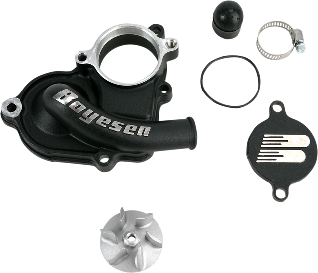 BOYESEN Suzuki WPK-26AB Aluminum Water Pump Cover and Impeller Kit for Suzuki Outboard Engines