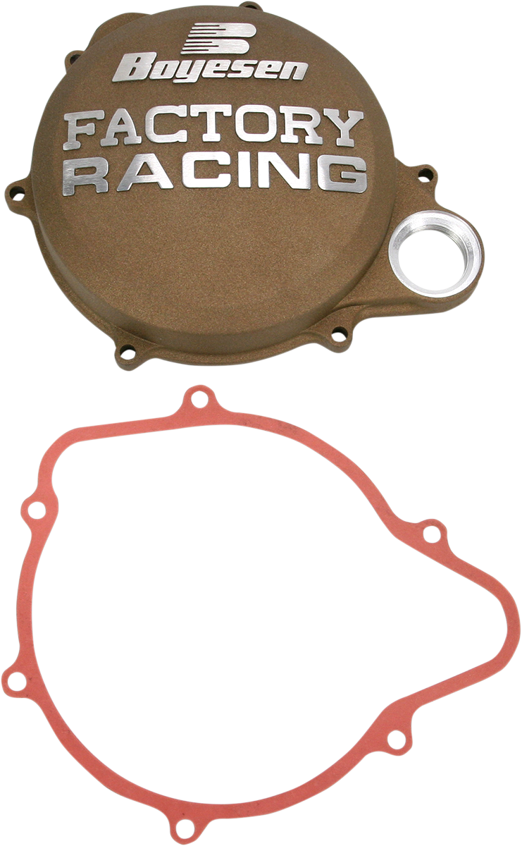 BOYESEN Magnesium Clutch Cover for Honda CC-07AM – Lightweight Performance OEM Fitment