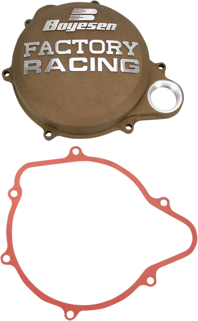 BOYESEN Magnesium Clutch Cover for Honda CC-07AM – Lightweight Performance OEM Fitment