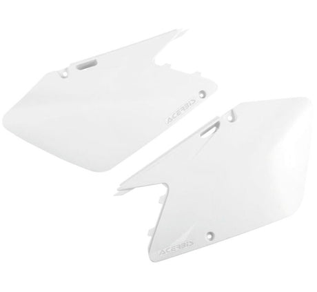 Acerbis Suzuki RM125/250 Side Panels - White | Part #2071210002 | Fits 2003-2008 Models