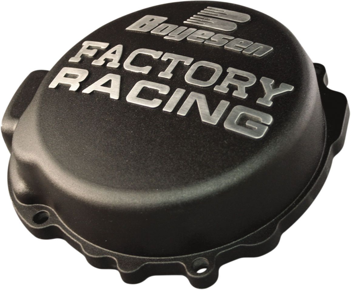 Boyesen Factory Ignition Cover for Kawasaki KX 65, Part Number SC-10DB, Black Finish