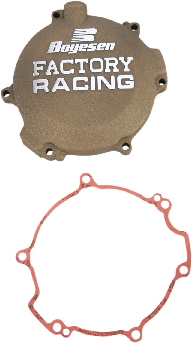 BOYESEN Magnesium Clutch Cover for Kawasaki and Suzuki CC-10M - Performance Replacement