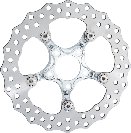 ARLEN NESS Spider Rotor - 11-1/2" - Chrome 300-073
