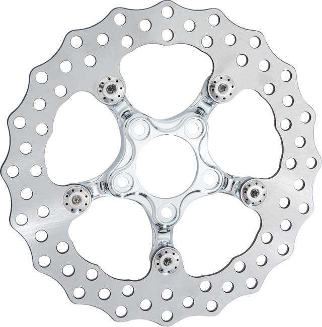 ARLEN NESS Spider Rotor - 11-1/2" - Chrome 300-073