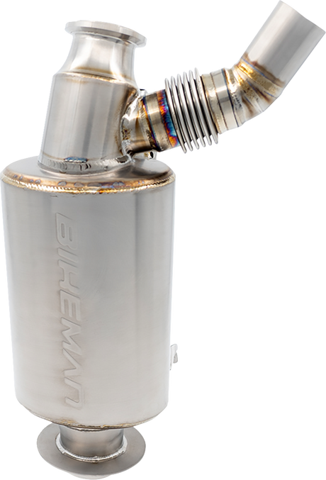 BIKEMAN PERFORMANCE Full Velocity Slip-On Muffler - Titanium 02-332-TI
