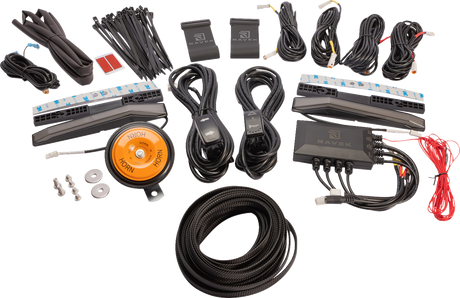 RAVEK Turn Signal Kit - Amber - White Running Lights - RZR XP 64-302