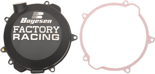 Boyesen CC-41AB Clutch Cover for Gas Gas, Husqvarna, and KTM - Black