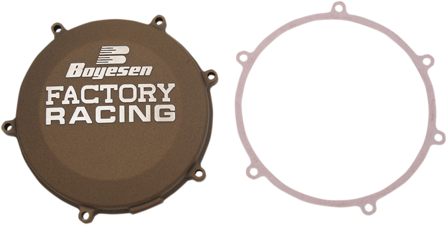 BOYESEN Kawasaki CC-18AM Magnesium Clutch Cover for Kawasaki Motorcycles