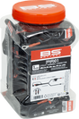 BS BATTERY Eyelet Connector - Battery - Wire Terminal - Black/Red - 20 Pack 700573