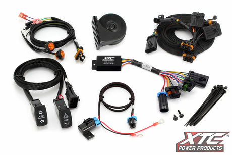 XTC Power Products Self Canceling Turn Signal Kit with Horn for Kawasaki Vehicles – Part ATS-KAW-H2