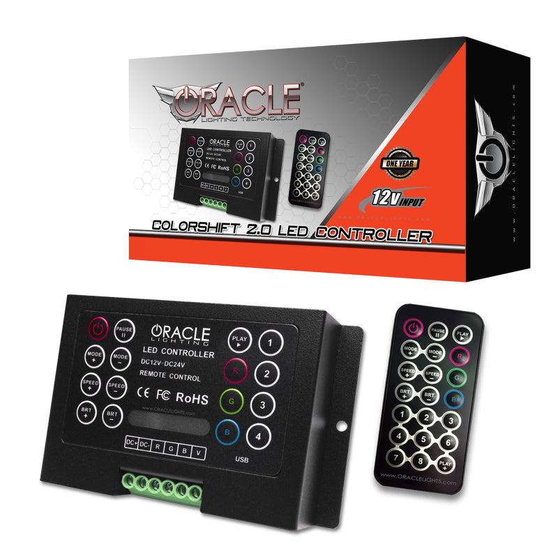 Oracle 21-22 Ford Bronco Headlight Halo Kit w/DRL Bar - Base Headlights -w/2.0 Controller