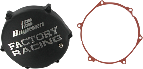 BOYESEN Clutch Cover for Kawasaki CC-12AB - Black Performance Upgrade