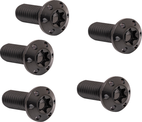 ARLEN NESS Bolt Kit - Holeshot/Brake Rotor/Front - Hub Mount - Black - 5/16-18 x 7/8" - 5 Pack 300-913