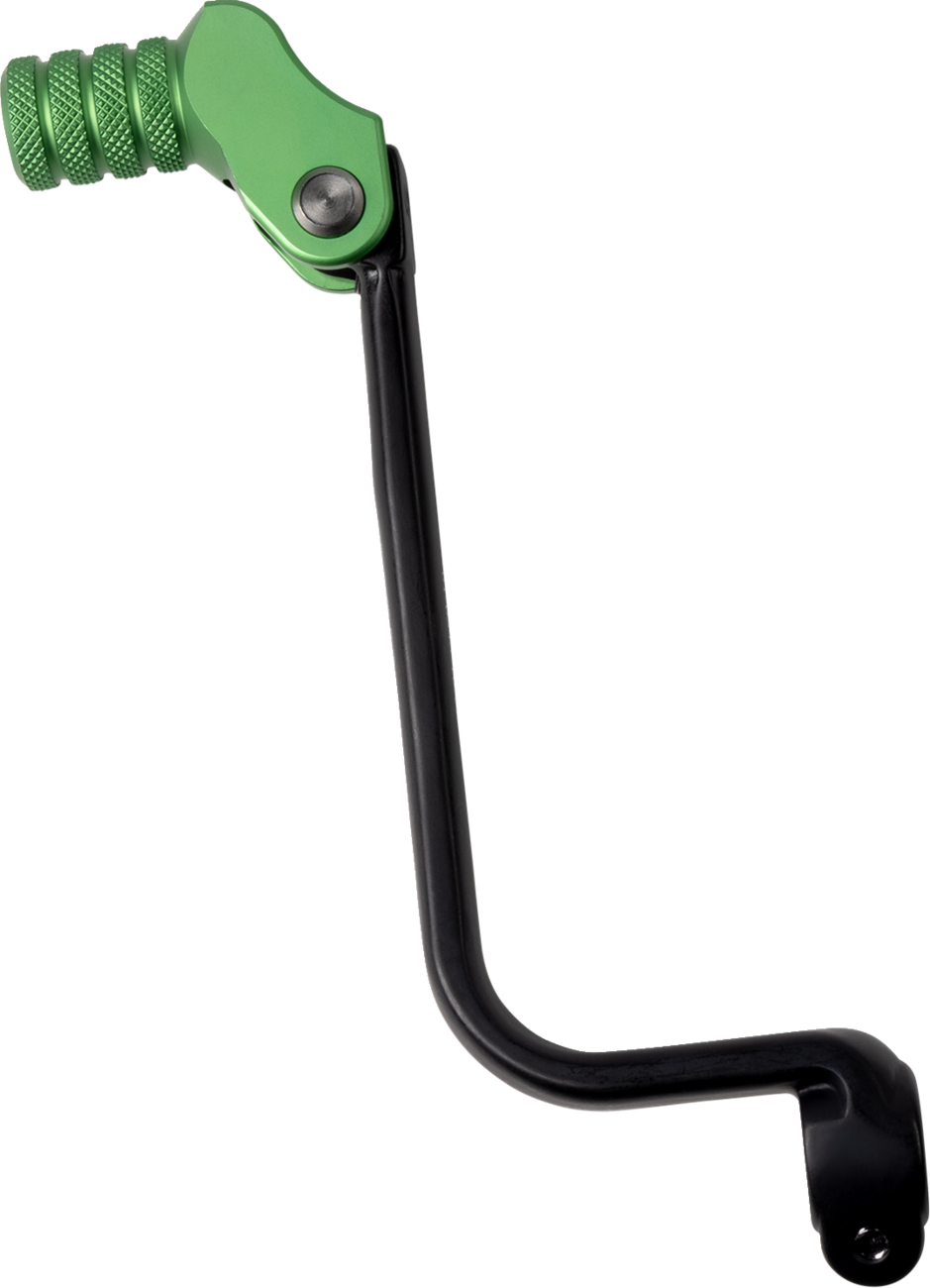MOOSE OFFROAD Green Shift Lever with 20 mm Offset for UTVs and Off-Rroad Vehicles, Part Number 81-0343-10-30