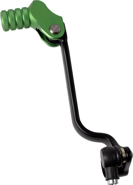 MOOSE OFFROAD Green Shift Lever with 20 mm Offset for ATVs and Dirt Bikes - Part 81-0350-10-30