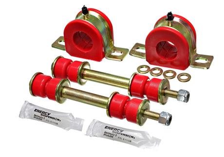 Energy Suspension 3.5178R Front Sway Bar Bushing Set for 1988-1989 GMC R2500 and 1989 Chevrolet Astro Van - Red