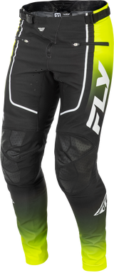Fly Racing Youth Rayce Bicycle Pants Lime/Black/White Size 26 – MTB and BMX Riding Gear for Kids