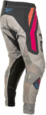 Fly Racing Lite Vice Pants Light Grey/Pink/Coral Size 30 – Motorcycle Riding Gear for Honda, Yamaha, Kawasaki, Suzuki, Harley-Davidson, and more