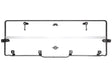 Seizmik Rear Folding Windshield for Polaris Ranger XP 900 and Crew 900 Models