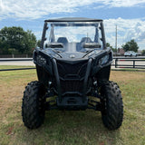 Seizmik Tool Less Windshield for UTVs with Polycarbonate Construction, Fits Polaris RZR and More