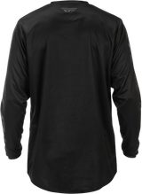 Fly Racing Universal Jersey Black/White 4X - Motorcycle & ATV Riding Apparel