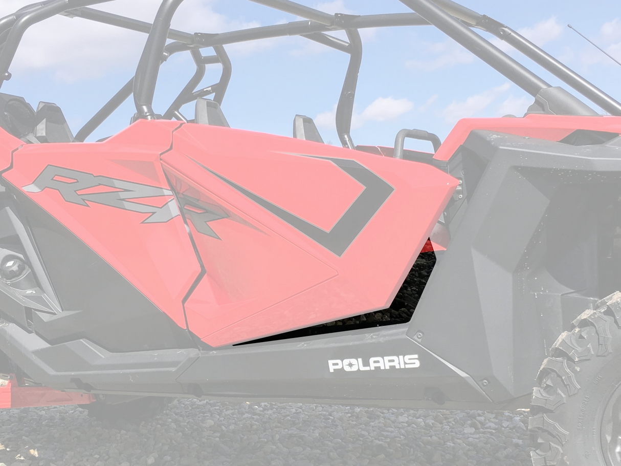 SPIKE Lower Door Valance for 2020 Polaris RZR Pro XP and Pro XP 4 with Clear Viewing Window