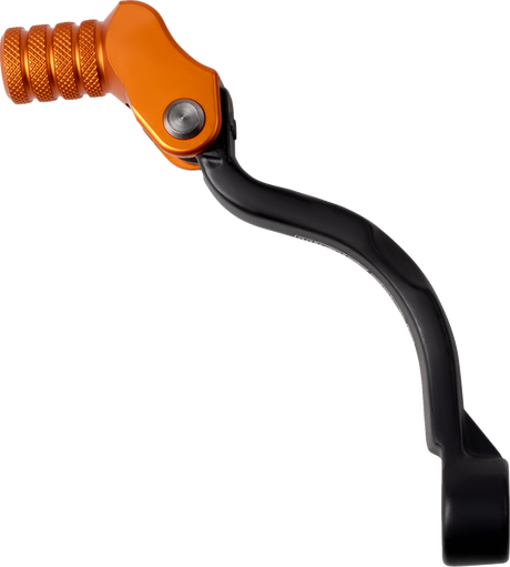 MOOSE OFFROAD Shifter Lever with 20 mm Offset - Orange for Jeep Wrangler, Toyota Tacoma, Ford Bronco | Part #81-0569-10-40