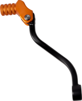 MOOSE OFFROAD Shifter Lever with 20 mm Offset - Orange - Part No. 81-0570-10-40 for Jeep Wrangler, Toyota Tacoma, Ford F-150, and more