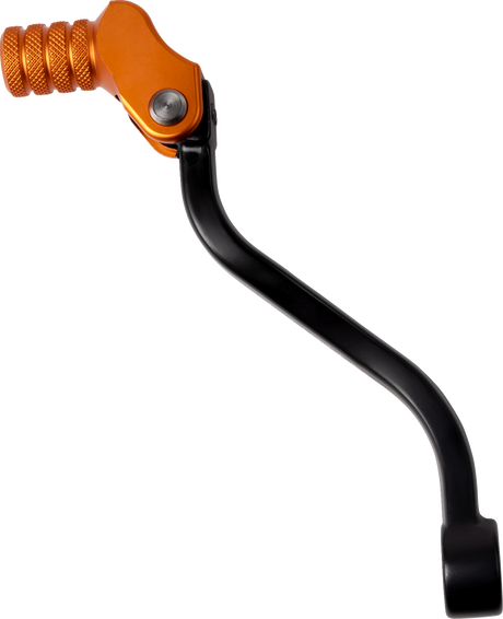 MOOSE OFFROAD Shifter Lever with 20 mm Offset - Orange - Part No. 81-0570-10-40 for Jeep Wrangler, Toyota Tacoma, Ford F-150, and more
