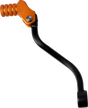 MOOSE OFFROAD Shifter Lever with 20 mm Offset - Orange - Part No. 81-0570-10-40 for Jeep Wrangler, Toyota Tacoma, Ford F-150, and more