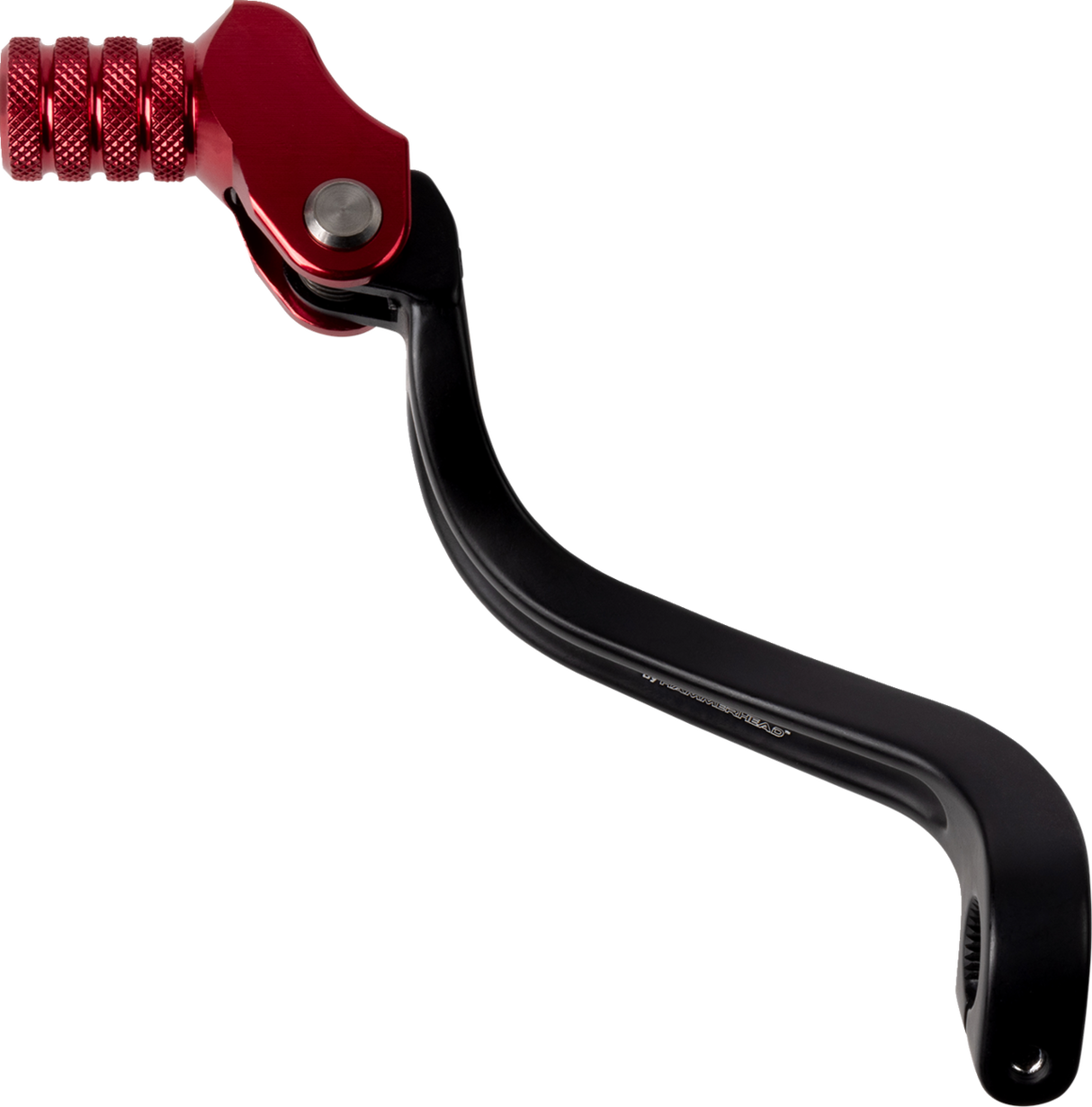 MOOSE OFFROAD Red 20mm Offset Shifter Lever 81-0802-10-10 for Jeep Wrangler, Toyota Tacoma, Ford Bronco