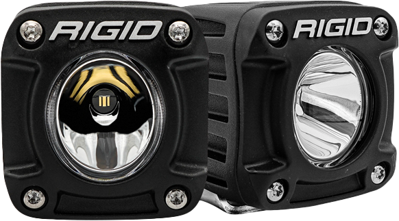 RIGID Revolve Pod LED Light Bar with White Backlight for Jeep Wrangler, Toyota Tacoma, Ford F-150