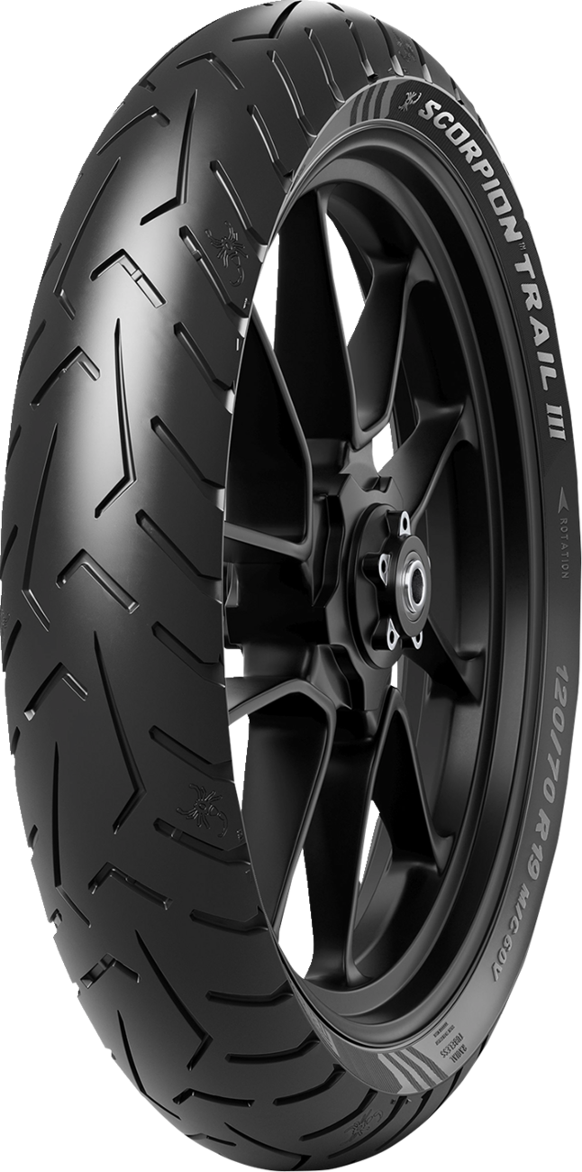 PIRELLI Tire - Scorpion™ Trail III - Front - 120/70ZR19 - 60W 4255200