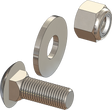 KFI Plow Pivot Hardware Kit - One Side