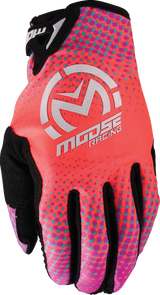 MOOSE OFFROAD SX1™ Gloves - Pink/Purple/Teal - 2XL 3330-8076