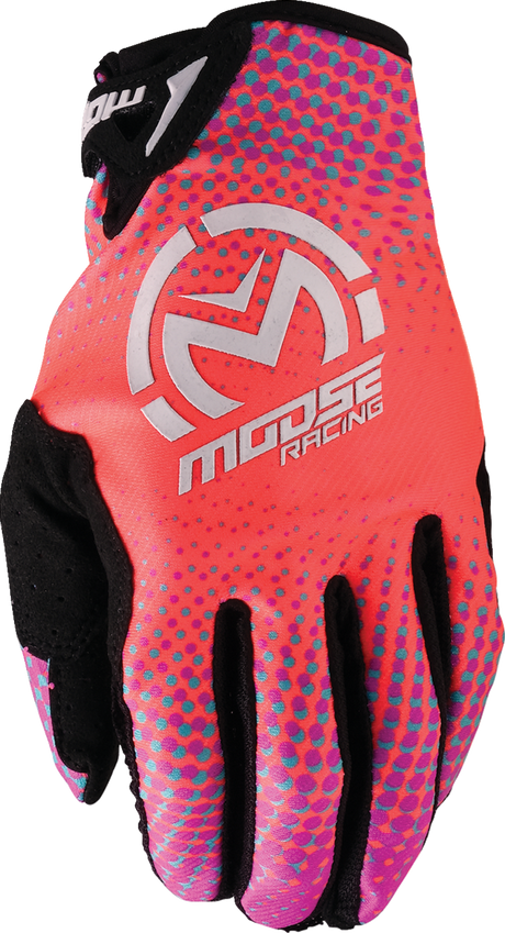 MOOSE OFFROAD SX1™ Gloves - Pink/Purple/Teal - 2XL 3330-8076