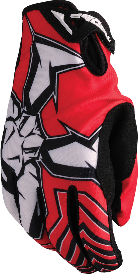 MOOSE OFFROAD Agroid™ Pro Gloves - Red/Black - 3XL 3330-8096