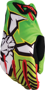 MOOSE OFFROAD Agroid™ Pro Gloves Large - Lightweight Stretch Polyester with Synthetic Leather Palm, Compatible with ATVs, UTVs, and Dirt Bikes