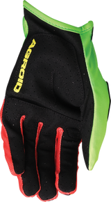 MOOSE OFFROAD Agroid™ Pro Gloves Large - Lightweight Stretch Polyester with Synthetic Leather Palm, Compatible with ATVs, UTVs, and Dirt Bikes