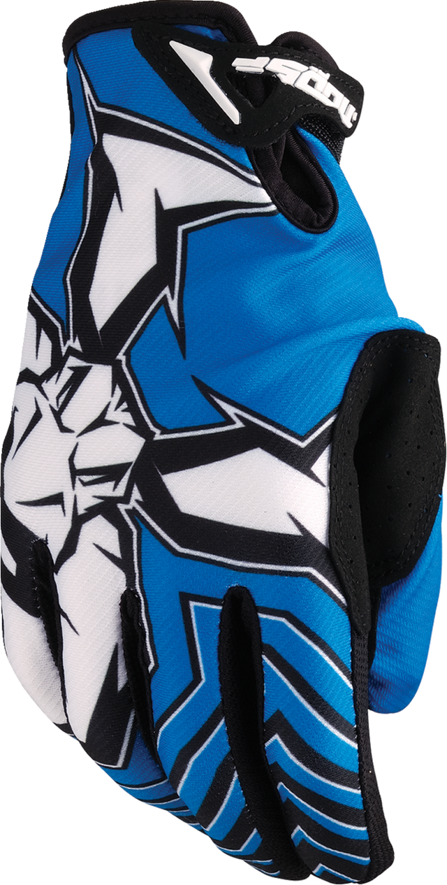 MOOSE OFFROAD Agroid™ Pro Gloves - Blue/Black - Large 3330-8117
