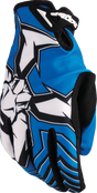 MOOSE OFFROAD Agroid™ Pro Gloves - Blue/Black - Large 3330-8117